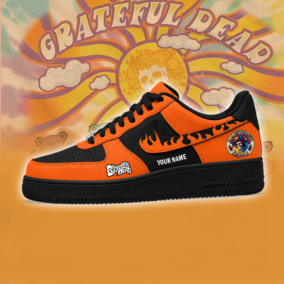 [FAN EXCLUSIVE] NEW CUSTOMIZED GRATEFUL DEAD AF1 SHOES