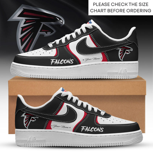 LIMITED EDITION - NEW CUSTOMIZED NFL18 ATF ATLANTA FALCONS AF1 SHOES