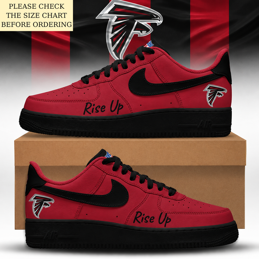 LIMITED EDITION - NEW CUSTOMIZED NFL18 ATF ATLANTA FALCONS AF1 SHOES