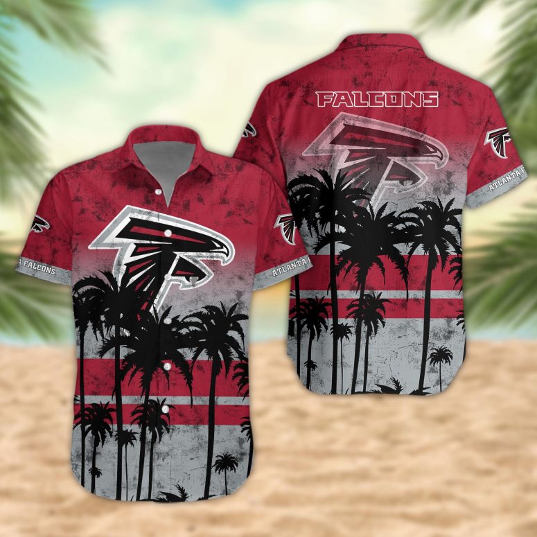 LIMITED EDITION - NEW CUSTOMIZED NFL18 ATF ATLANTA FALCONS UNISEX HAWAIIAN SHIRT