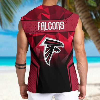 LIMITED EDITION - NEW CUSTOMIZED NFL18 ATF ATLANTA FALCONS MEN'S GYM SHIRT