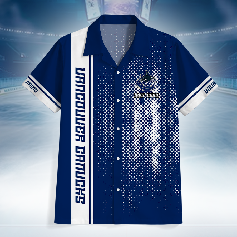 LIMITED EDITION - NEW CUSTOMIZED NHL19 VCC VANCOUVER CANUCKS UNISEX HAWAIIAN SHIRT