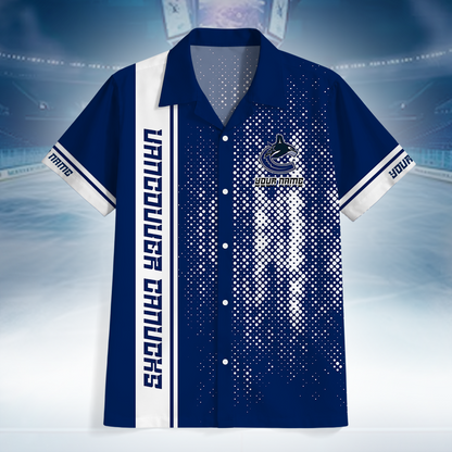 LIMITED EDITION - NEW CUSTOMIZED NHL19 VCC VANCOUVER CANUCKS UNISEX HAWAIIAN SHIRT