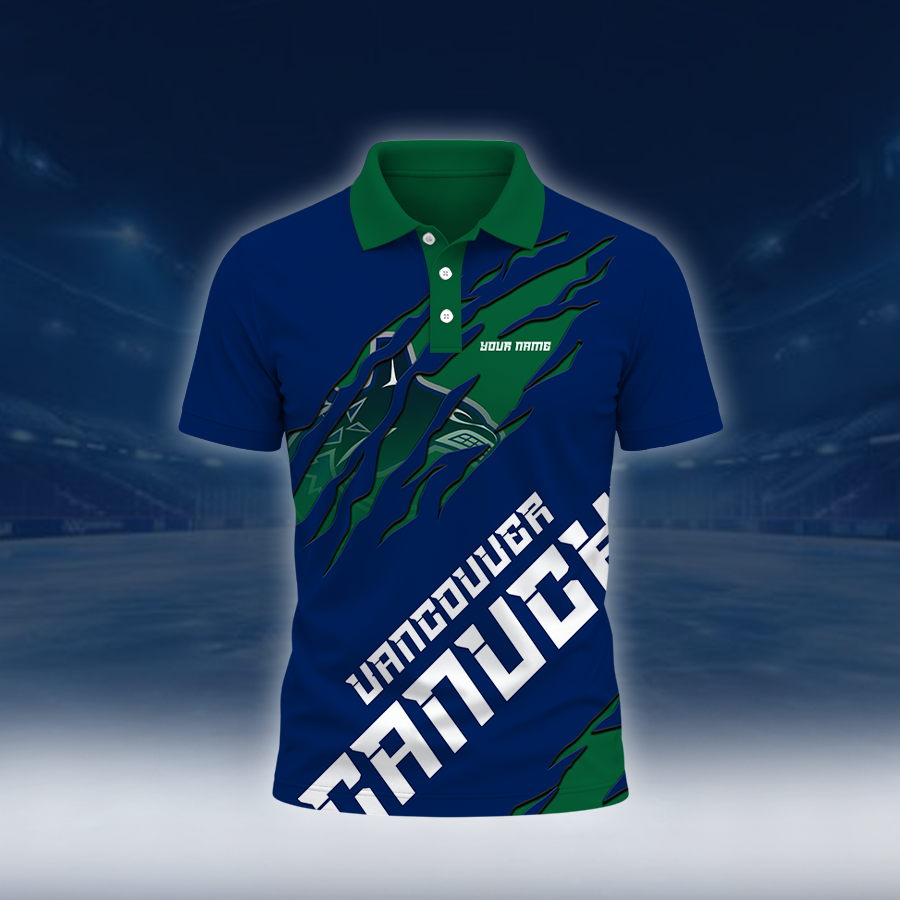 LIMITED EDITION - NEW CUSTOMIZED NHL19 VCC VANCOUVER CANUCKS UNISEX T-SHIRT, POLO, HOODIE & SWEASHIRTS