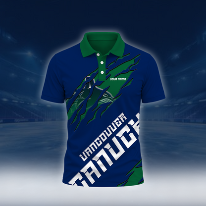 LIMITED EDITION - NEW CUSTOMIZED NHL19 VCC VANCOUVER CANUCKS UNISEX T-SHIRT, POLO, HOODIE & SWEASHIRTS