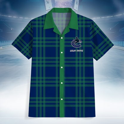 LIMITED EDITION - NEW CUSTOMIZED NHL19 VCC VANCOUVER CANUCKS UNISEX HAWAIIAN SHIRT