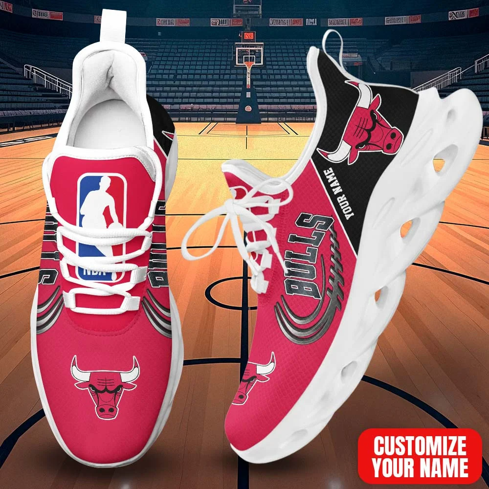 LIMITED EDITION - NEW CUSTOMIZED NBA19 CBU CHICAGO BULLS PREMIUM CLUNKY SNEAKERS