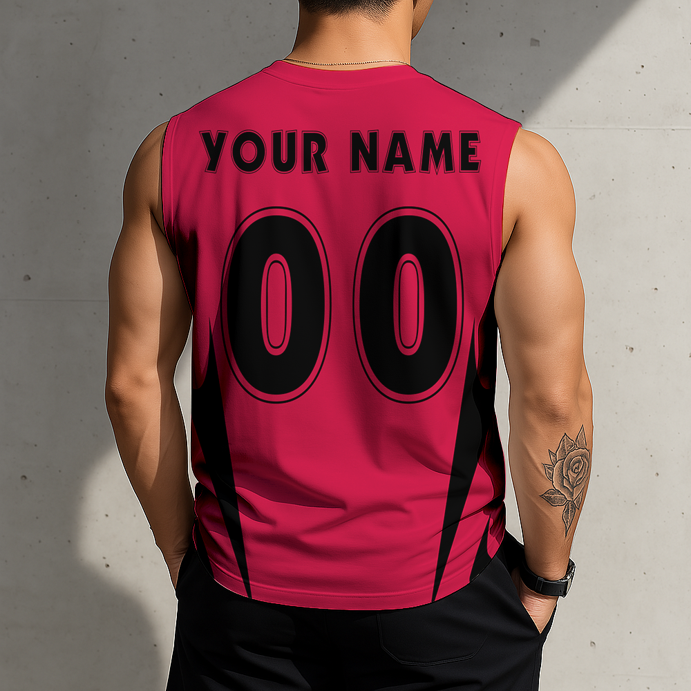 LIMITED EDITION - NEW CUSTOMIZED NBA19 CBU CHICAGO BULLS MEN'S GYM SHIRT