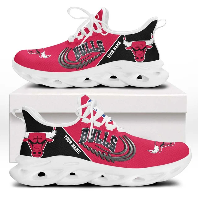 LIMITED EDITION - NEW CUSTOMIZED NBA19 CBU CHICAGO BULLS PREMIUM CLUNKY SNEAKERS