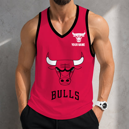 LIMITED EDITION - NEW CUSTOMIZED NBA19 CBU CHICAGO BULLS UNISEX TANK TOP