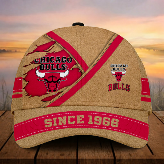 LIMITED EDITION - NEW CUSTOMIZED NBA19 CBU CHICAGO BULLS CLASSIC CAP