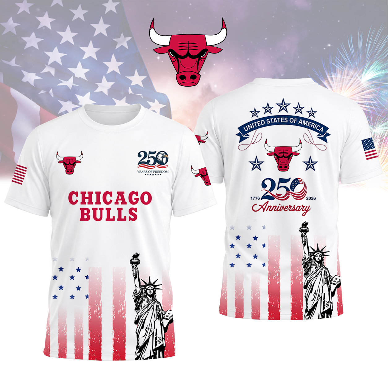 LIMITED EDITION - NEW CUSTOMIZED NBA19 CBU CHICAGO BULLS T-SHIRT, POLO SHIRT, ZIP POLO SHIRT, SWEATSHIRT, HOODIE & ZIP HOODIE