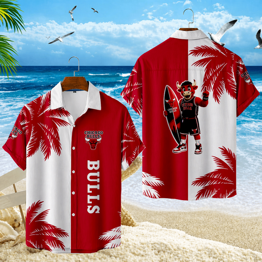 LIMITED EDITION - NEW CUSTOMIZED NBA19 CBU CHICAGO BULLS UNISEX HAWAIIAN SHIRT