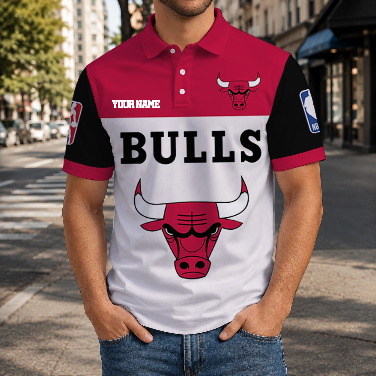 SPECIAL EDITION - NEW CUSTOMIZED NBA19 CBU CHICAGO BULLS T-SHIRT, POLO SHIRT, ZIP POLO SHIRT, SWEATSHIRT, HOODIE & ZIP HOODIE
