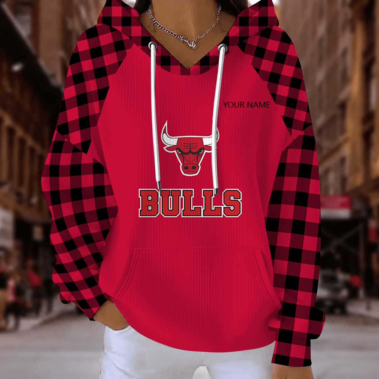 [HOT DEAL] NEW CUSTOMIZED NBA19 CBU CHICAGO BULLS  RIBBED HOODIE & SWEATSHIRT