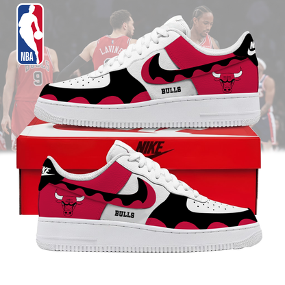 LIMITED EDITION - NEW CUSTOMIZED NBA19 CBU CHICAGO BULLS AF1 SNEAKERS