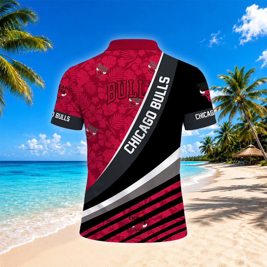 [HOT DEAL] NEW CUSTOMIZED NBA19 CBU CHICAGO BULLS POLO SHIRT