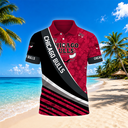 [HOT DEAL] NEW CUSTOMIZED NBA19 CBU CHICAGO BULLS POLO SHIRT