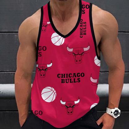 LIMITED EDITION - NEW CUSTOMIZED NBA19 CBU CHICAGO BULLS UNISEX TANK TOP