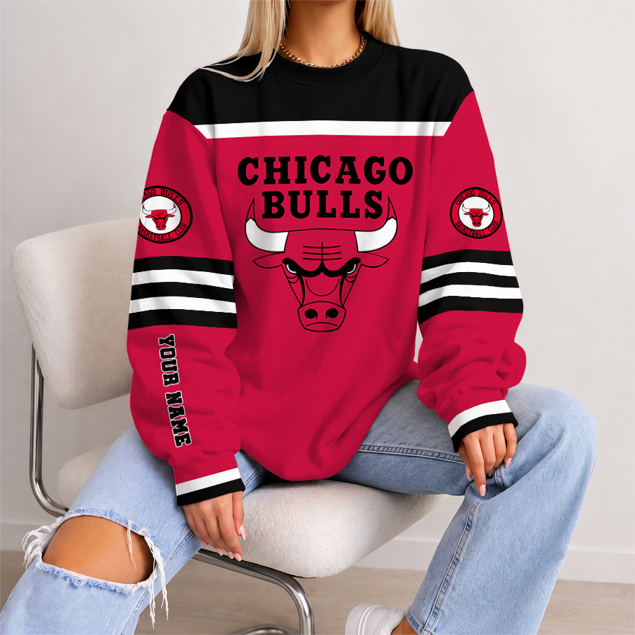 [HOT DEAL] NEW CUSTOMIZED NBA19 CBU CHICAGO BULLS UNISEX SWEATSHIRT