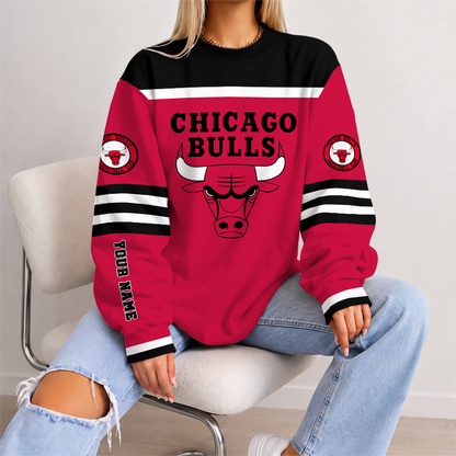 [HOT DEAL] NEW CUSTOMIZED NBA19 CBU CHICAGO BULLS UNISEX SWEATSHIRT