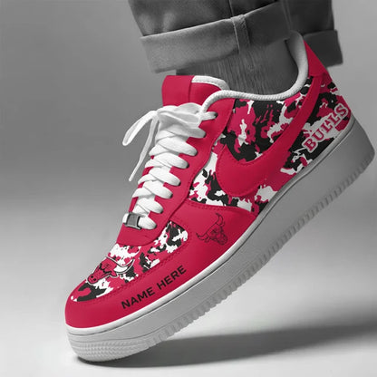 [HOT DEAL] NEW CUSTOMIZED NBA19 CBU CHICAGO BULLS AF1 SHOES