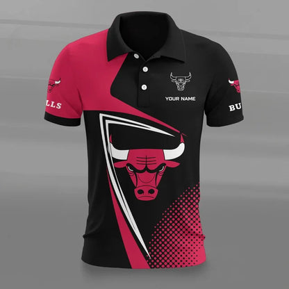 [HOT DEAL] NEW CUSTOMIZED NBA19 CBU CHICAGO BULLS POLO SHIRT