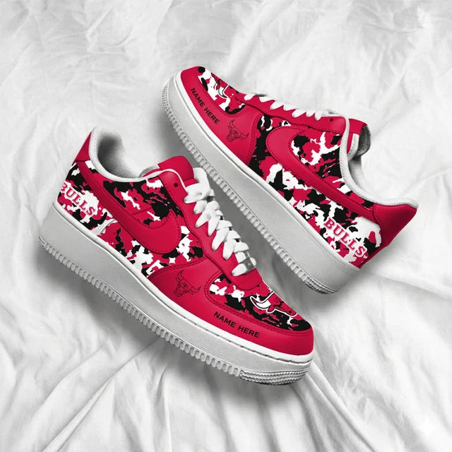 [HOT DEAL] NEW CUSTOMIZED NBA19 CBU CHICAGO BULLS AF1 SHOES
