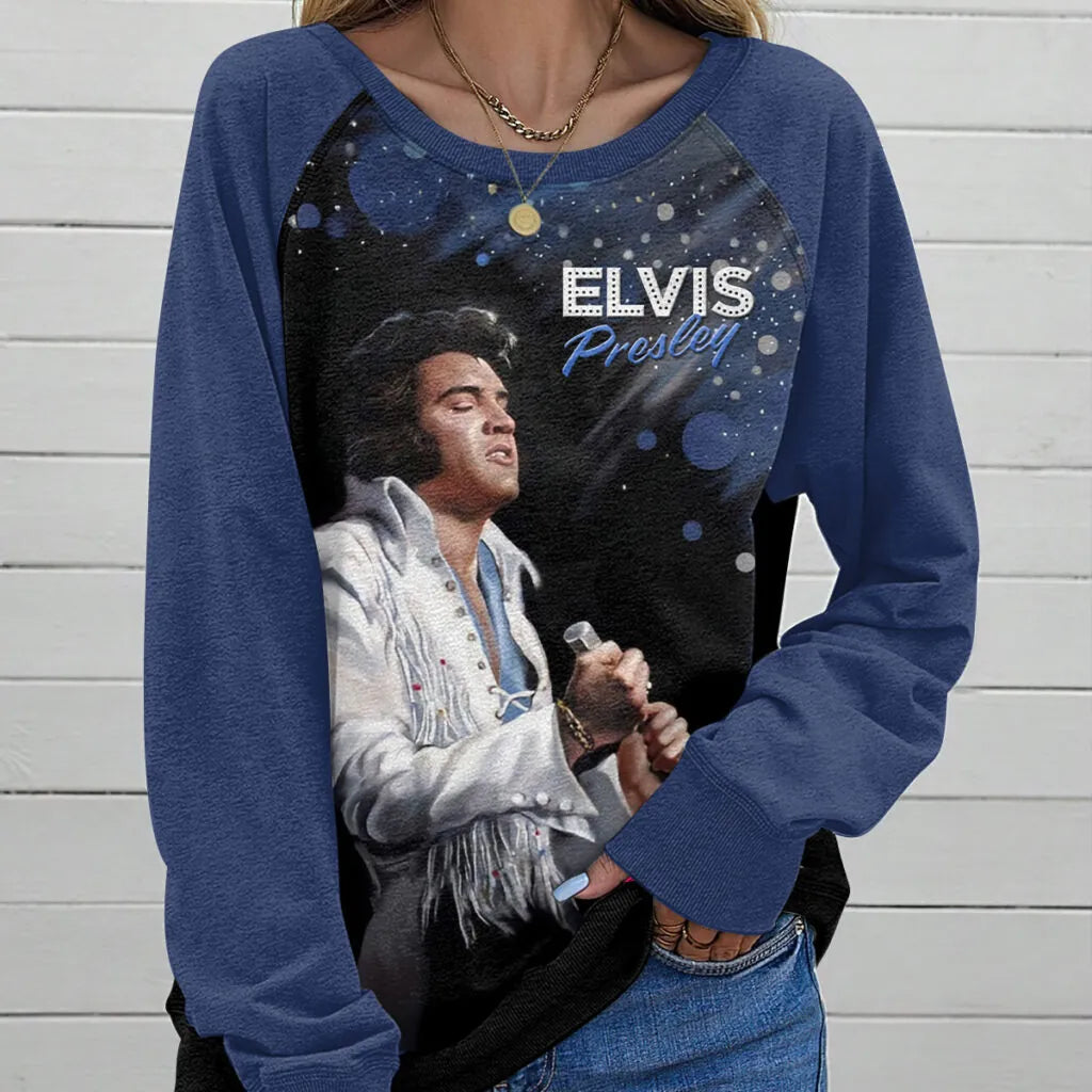 [FAN FAVORITE] NEW CUSTOMIZED ELVIS PRESLEY UNISEX SWEATSHIRT