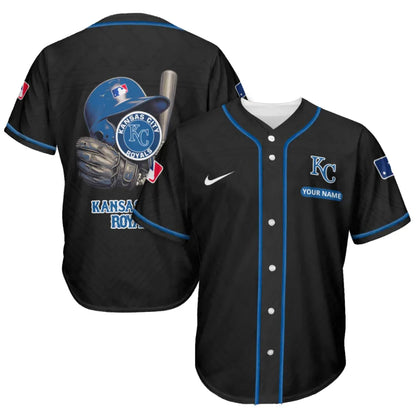 LIMITED EDITION - NEW CUSTOMIZED MLB19 KCR KANSAS CITY ROYALS BASEBALL JERSEY