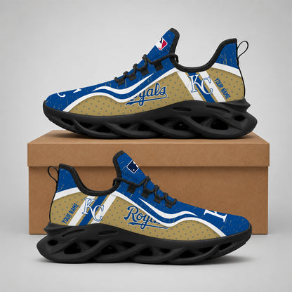 ELITE EDITION - NEW CUSTOMIZED MLB19 KCR KANSAS CITY ROYALS MAX SOUL SHOES