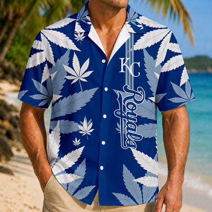 LIMITED EDITION - NEW CUSTOMIZED MLB19 KCR KANSAS CITY ROYALS UNISEX HAWAIIAN SHIRT