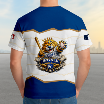 LIMITED EDITION - NEW CUSTOMIZED MLB19 KCR KANSAS CITY ROYALS UNISEX T-SHIRT, SWEASHIRTS, HOODIE & JACKETS