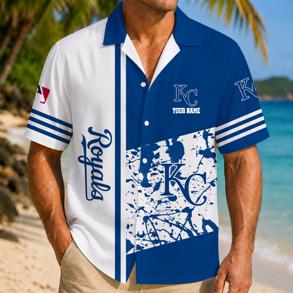LIMITED EDITION - NEW CUSTOMIZED MLB19 KCR KANSAS CITY ROYALS UNISEX HAWAIIAN SHIRT