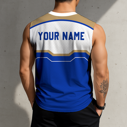 LIMITED EDITION - NEW CUSTOMIZED MLB19 KCR KANSAS CITY ROYALS MEN'S GYM SHIRT