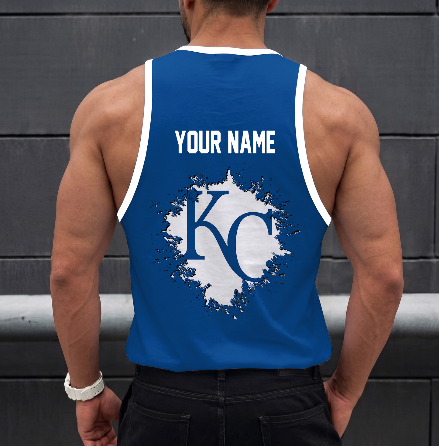 VIRAL EDITION - NEW CUSTOMIZED MLB19 KANSAS CITY ROYALS UNISEX TANK TOP