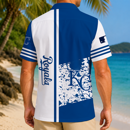 LIMITED EDITION - NEW CUSTOMIZED MLB19 KCR KANSAS CITY ROYALS UNISEX HAWAIIAN SHIRT