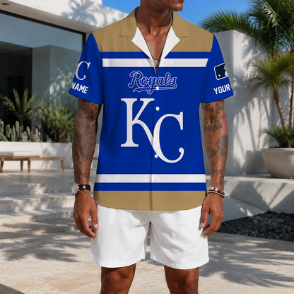 LIMITED EDITION - NEW CUSTOMIZED MLB19 KCR KANSAS CITY ROYALS UNISEX HAWAIIAN SHIRT