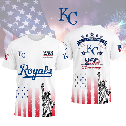 LIMITED EDITION - NEW CUSTOMIZED MLB19 KCR KANSAS CITY ROYALS T-SHIRT, POLO SHIRT, ZIP POLO SHIRT, SWEATSHIRT, HOODIE & ZIP HOODIE