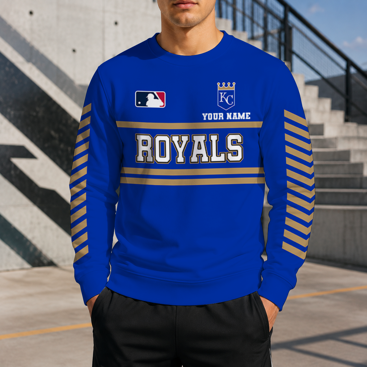 VIRAL EDITION - NEW CUSTOMIZED MLB19 KCR KANSAS CITY ROYALS UNISEX SWEATSHIRT