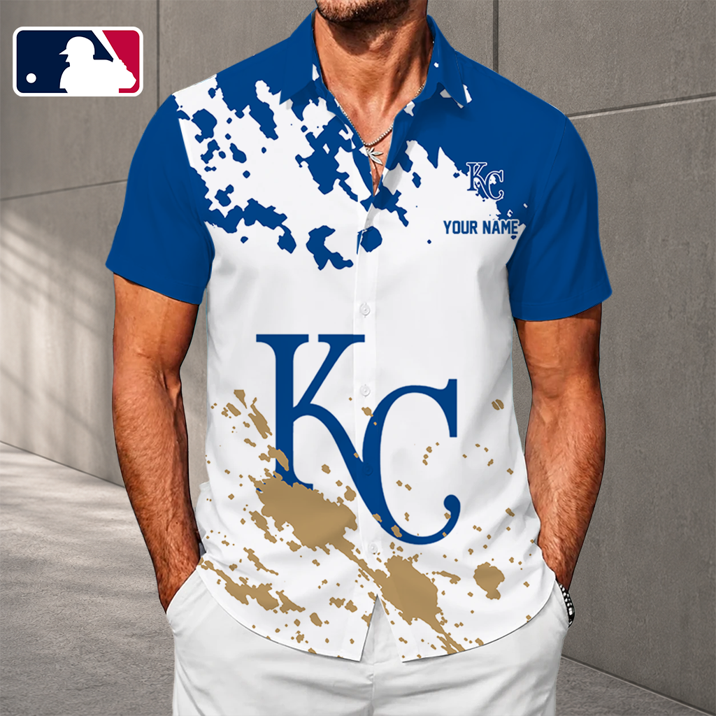 LIMITED EDITION - NEW CUSTOMIZED MLB19 KCR KANSAS CITY ROYALS UNISEX HAWAIIAN SHIRT