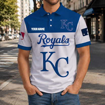 LIMITED EDITION - NEW CUSTOMIZED MLB19 KCR KANSAS CITY ROYALS T-SHIRT, POLO SHIRT, ZIP POLO SHIRT, SWEATSHIRT, HOODIE & ZIP HOODIE