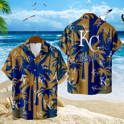 LIMITED EDITION - NEW CUSTOMIZED MLB19 KCR KANSAS CITY ROYALS UNISEX HAWAIIAN SHIRT