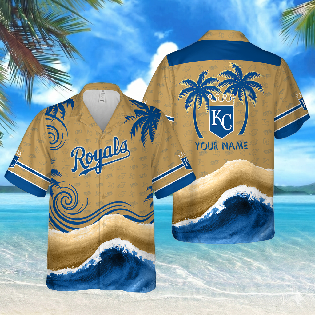 LIMITED EDITION - NEW CUSTOMIZED MLB19 KCR KANSAS CITY ROYALS UNISEX HAWAIIAN SHIRT