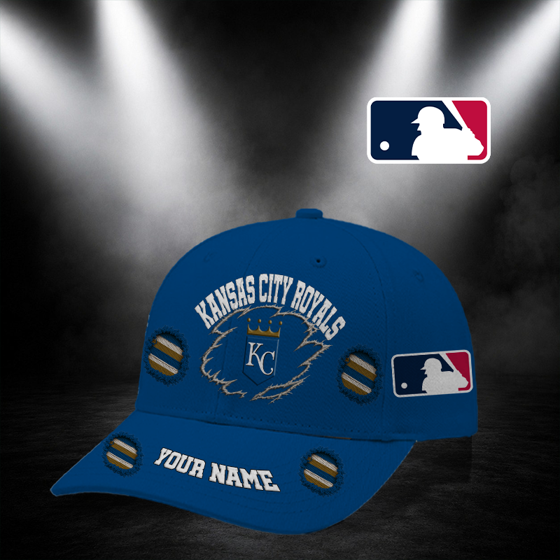 [FLASH SALE] NEW CUSTOMIZED MLB19 KCR KANSAS CITY ROYALS CLASSIC CAP
