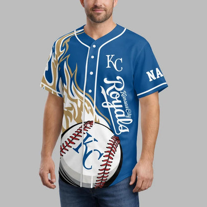 [FLASH SALE] NEW CUSTOMIZED MLB19 KCR KANSAS CITY ROYALS BASEBALL JERSEY