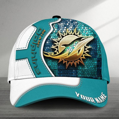 LIMITED EDITION - NEW CUSTOMIZED NFL19 MDP MIAMI DOLPHINS CLASSIC CAP