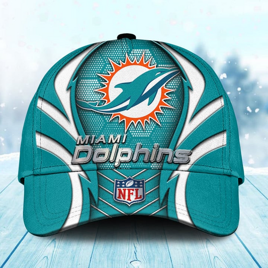 LIMITED EDITION - NEW CUSTOMIZED NFL19 MDP MIAMI DOLPHINS CLASSIC CAP