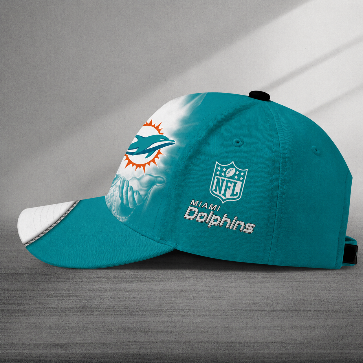 LIMITED EDITION - NEW CUSTOMIZED NFL19 MDP MIAMI DOLPHINS CLASSIC CAP