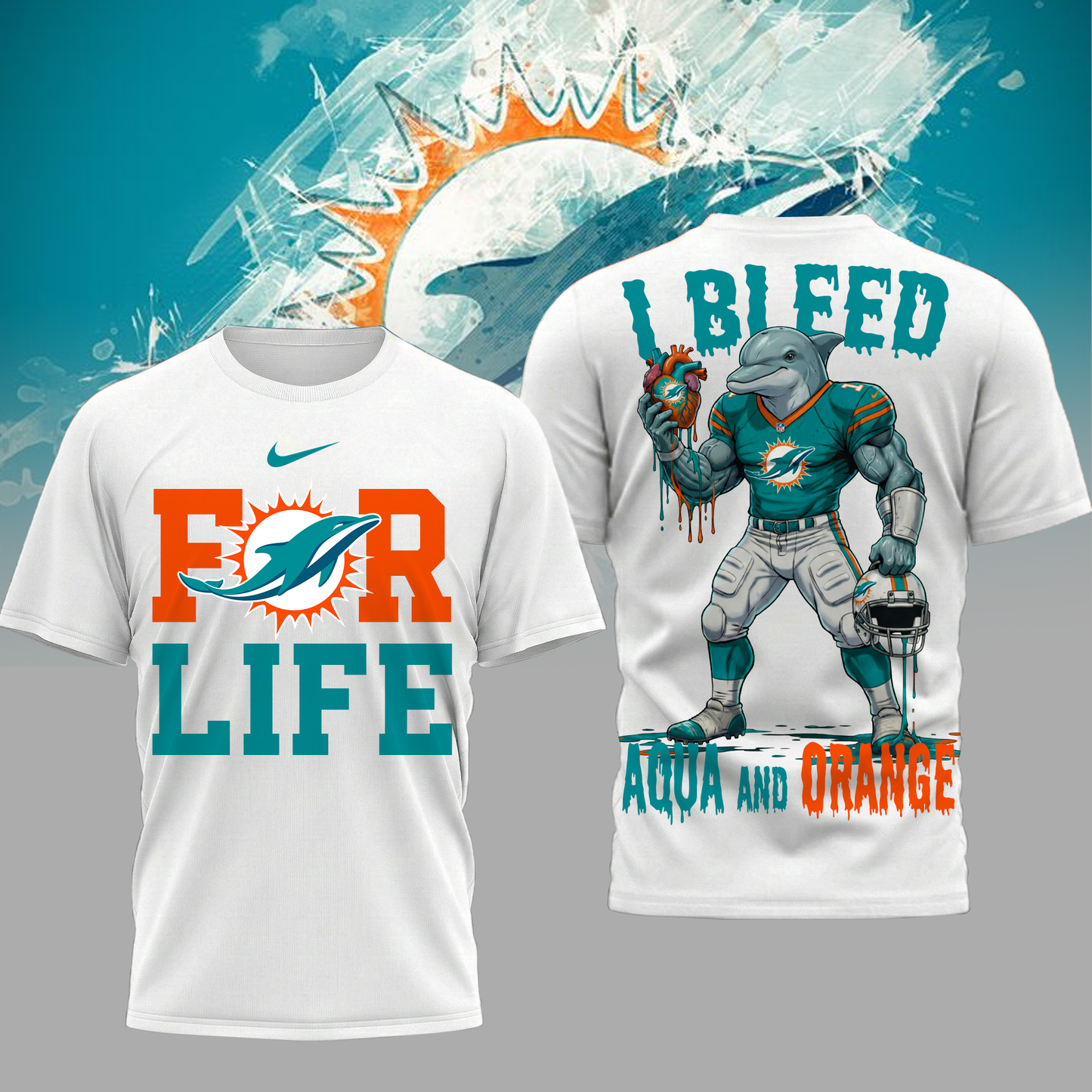 LIMITED EDITION - NEW CUSTOMIZED NFL19 MDP MM DOLPHINS UNISEX T-SHIRT, POLO & HOODIE